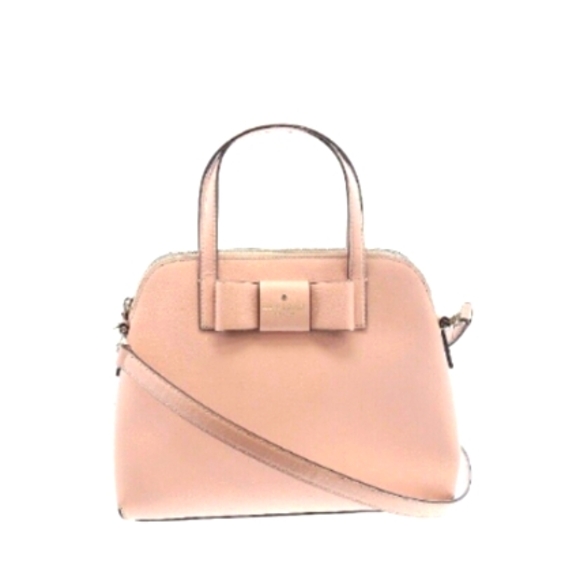 CUTE Kate Spade Olive Drive Lottie Satchel Jade Pink Leather